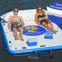 Island Hopper Island Buddy Inflatable Swimming Water Platform Dock