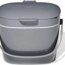 OXO Good Grips Easy-Clean Compost Bin, Charcoal , 1.75 Gal/6.62 L