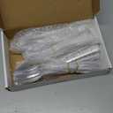 KIKCOIN 40 Pack Silverware Set for 8, Food-Grade Stainless Steel Flatware Set, Mirror Polished Spoons And Forks Knife Set, Heavy Duty Cutlery Utensils Set for Home Kitchen Restaurant Wedding