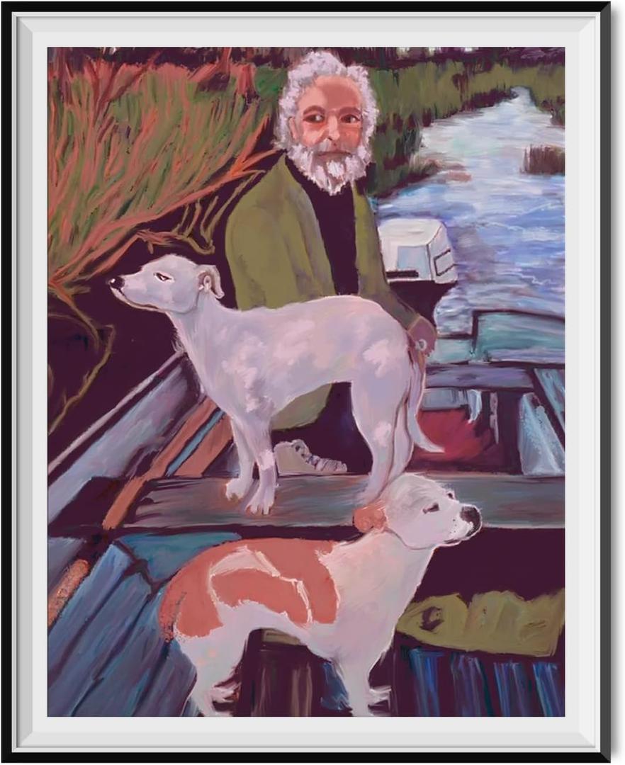 My Party Shirt Old Man And Dogs Tommy's Mother Painting Poster 18 x 24