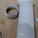 LG 6,000 BTU DOE 8,000 BTU ASHRAE Portable Air Conditioner, 115V, Cools 250 Sq.Ft. (10' x 25' Room Size), Quiet Operation, LCD Remote Control, and Window Installation Kit, White