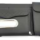 SUN VISOR ORGANIZER WITH TISSUE BOX (BLACK)