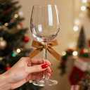 2 x Christmas Ribbon for Gift Wrapping - Khaki Velvet Ribbon 3/8" * 10 Yards - Vintage Christmas Ornaments Decor Bows Making - Christmas Tree Ribbon