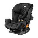 Chicco OneFit Max ClearTex All-in-One Car Seat with LeverLock Installation, Slim Design, Convertible Car Seat, Seat for Infants and Children 5-100 lbs | Energy/Black