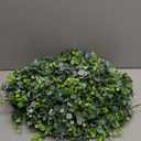 DearHouse 6 Pack Faux Eucalyptus Garland Plant, Artificial Vines Hanging Eucalyptus Leaves Greenery Garland for Wedding Backdrop Arch Wall Decor, 5.9 Feet/pcs UV Protected Indoor Outdoor