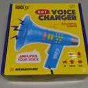 Mini Explorer Voice Changer for Kids - Easter Gifts for Kids - Voice Changing Device for Boys & Girls Ages 3-8+ Olds Birthday Gifts for 3, 4, 5, 7, 8 Year Old Boy - Toys Gift Ideas for Kid, Toddler (Blue - Multi-colored)