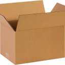 Partners Brand 14x10x8 Corrugated Cardboard Boxes, 14"L x 10"W x 8"H, Pack of 25 | Shipping, Packaging, Moving, Storage Box for Business, Strong Wholesale Bulk Boxes 14x10x8