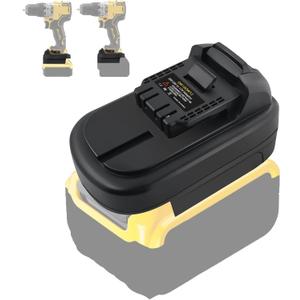 for Dewalt 20V to 12V MAX Battery Adapter, Convert for Dew 20V Battery to for Dewalt 12V DCB12V Battery Tools