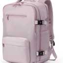 SHRRADOO 17inch Laptops Backpack for Women Men Pink khaki