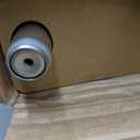 Amazon Basics Sturdy Adjustable Curtain Rod for Windows with Round Finials, Easy Installation, 1-Inch Rod, 36" to 72", Nickel, 1-Pack