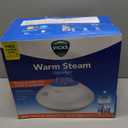 Vicks Warm Steam Vaporizer & Humidifier 1.5 Gallon Tank for Small and Medium Rooms, Night Light, Works with VapoPads and VapoSteam