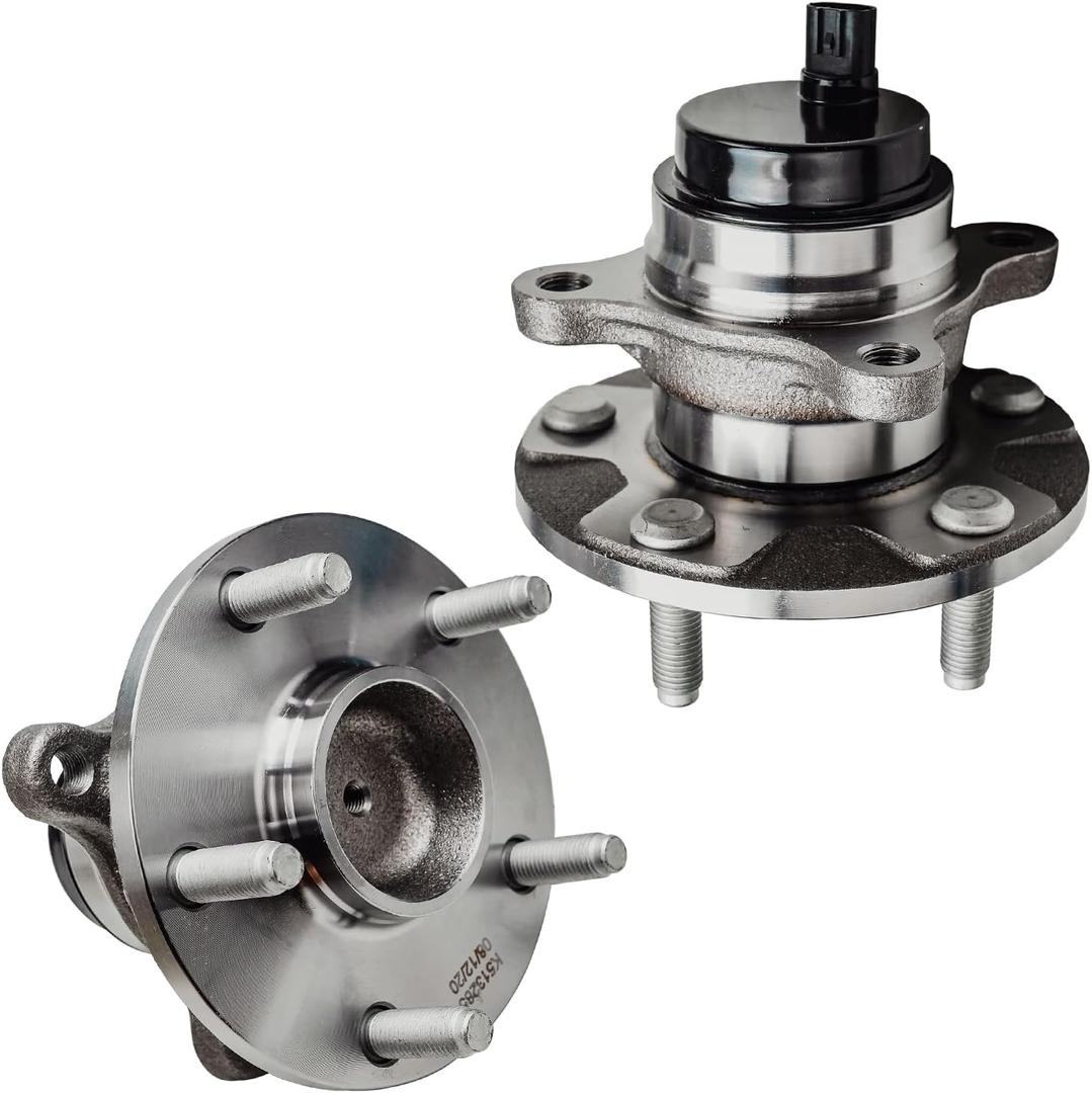 Detroit Axle - 2 Front Wheel Bearing Hubs for RWD Lexus GS300 GS350 GS430 GS450h GS460 IS250 IS350 Replacement Wheel Bearing Hubs Assembly Set, Pair Hubs
