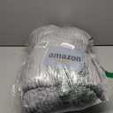 Homemate Electric Heated Blanket Queen Size - 84"x90" Heating Blanket Queen Size Dual Control 1/2/4/6/8 Hours Auto-Off 10 Heat Level Over-Heat Protection Soft Flannel Sherpa ETL Certification (Light Grey (Striped))