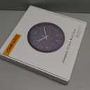 jomparis Wall Clock 12 Inch Non-Ticking Silent Battery Operated Round Wall Clock Modern Elegant Simple Style Clock for Home Office Kitchen Bedroom Living Room (Gray)