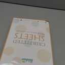 Crib Sheets 4 Pack for Baby Boys & Girls, Neutral Crib Sheet Fitted 52'' x 28'' for Standard Crib & Toddler Mattress, Ultra Soft Material Baby Sheet, Aqua Leaf