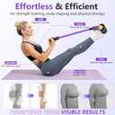 Upgraded Pedal Resistance Band with Handle, Soft Durable Fashion Puller Exercise with Thickened 6 Tension Ropes, Tube Pedal Resistance Device for Abdomen, Waist, Arm, Leg, Core/ABS
