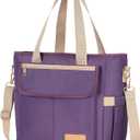 Lunch Box Lunch Bag Women, Leakproof Insulated Lunch Cooler Bag for Women, Large Lunch Tote Bags Adults(Purple,16.2L)