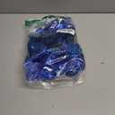 Blue Christmas Ornaments,12pcs Poinsettias Artificial Christmas Flowers,Christmas Tree Decorations,Blue Christmas Decorations,Poinsettias for Christmas Tree Flowers With Clips,Glitter Xmas Flower