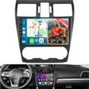 2+64G Android 15 Car Stereo for Subaru Forester Impreza WRX STi 2013 2014,9 inch Touch Screen Radio Wireless Apple CarPlay Android Auto DSP 5G WiFi Bluetooth GPS FM RDS+Free AHD Backup Cam
