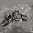 MILIPARTS Aluminum Engine Coolant Thermostat Housing Assembly with Sensor Compatible with BMW E36 E39 E46 E53 E85 X3 X5 Z3 Z4 320i 323i 325i 328i 330i 525i 530i OE11537509227 11531437040 11531436823