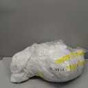 Amazon Basics Hypoallergenic Quilted Plush and Breathable Mattress Topper Pad, 18 Inches Deep, Queen, White