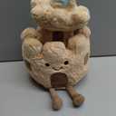 Sand Castle Plush Toy, 9.8 Inch Cute Stuffed Animal, Soft Plushie Toy for Kids, Funny Beach Themed Room Decor, Cute Birthday Gift for Boys Girls