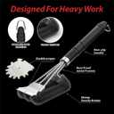 GRILLART Grill Brush and Scraper,18 Inch BBQ Grill Cleaning Brush Kit, Safe Wire Scrubber, Universal Fit BBQ Cleaner Accessories for All Grates