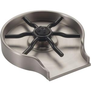 Delta Faucet Glass Rinser for Kitchen Sinks, Kitchen Sink Accessories, Bar Glass Rinser, SpotShield Stainless GR150-SP