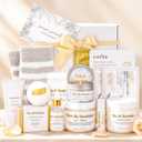 Self Care Gifts for Women Relaxation Spa Gift for Women Luxury Relaxing Spa Kit Ideas Pamper Beauty Care Package Gift Set for Her for Birthday Stress Relief Comfort Bath Gift Basket for Woman Mom
