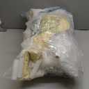 Besrey Kids Play Tent 2 in 1 with Padded Mat and Lights, Large Kids Playhouse with 2 Doors & 4 Windows, Indoor & Outdoor, Christmas Toddler Tent, 51" x35" x 51" (White)