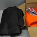 Tanlade 42 PC Traffic Cones and Checkered Flags Set Includes 12 Plastic Cones 24 Flags with Sticks 32ft Checkered Flag Banner 9.8ft Race Track Floor Mat Race Car Party Decorations