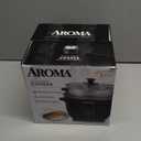 Aroma Housewares ARC-363-1NGB 3 Uncooked/6 Cups Cooked Rice Cooker, Steamer, Multicooker, 2-6 cups, Black