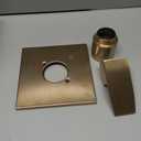 Replacement for Delta 13/14 Series Brushed Gold Shower Trim Kit with RP46074 Cartridge, Compatible with Delta R10000 Valve Shower Handle, Champagne Bronze (Valve Not Included)