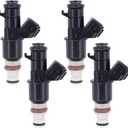 NewYall Pack of 4 Fuel Injector for Honda CR-V 2.4L 2005-2009, Accord 2.4L 2003-2007, Civic 2.0L 2006-2011, Acura RSX 2.0L 2004-2006