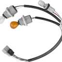 Right Rear Tail Light Socket Wiring Harness with Bulbs Fit for Toyota Tundra 2007-2014 Replace 81555-0C070 815550C070