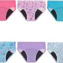 Hanes Girls' Hanes Toddler Girls' Potty Trainer Briefs, 6-Pack, 2T/3T