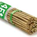 60Pcs Bamboo Stakes for Plant 4 Feet, Garden Bamboo Plant Stakes for Plants Support, Bamboo Sticks for Climbing Plants, Tomatoes, Sunflowers, Beans, Potted Plants, Trees
