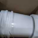 ASEVAT 2 Pack 1.3 Gallon White Plastic Bucket with Standard Screw Lid & Metal Wire Handle, Heavy Duty Sealed Multipurpose Pail for Dry Foods, Cleaning Goods & Household Storage