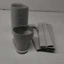 Portable AC Window Kit with Exhaust Hose, Air Conditioners Kits Parts Adjustable Window Seals for Sliding Window, Vertical Sliding AC Vent Kit with 5.9 Round Coupler