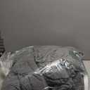 Turquoize 4 Piece Sofa Covers for 3 Cushion Couch Sofa Slipcover Soft Couch Cover for Dogs-Washable Sofa Furniture Covers with 3 Individual Cushion Covers, Jacquard Fabric (3 Cushion Sofa, Gray)