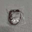 Soft Leather Dog Collar for Small Medium Large Dogs, Heavy Duty Dog Collar Leather with Quick Release Metal Buckle, Durable & Adjustable for Small Dogs Walking (Brown, S) (S:Neck 10-14, Width 5/8)