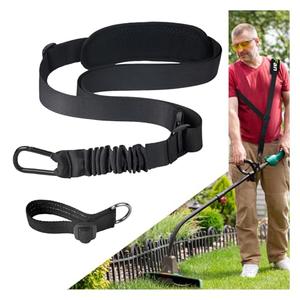 GodFan Trimmer Strap for Weed Eater Shoulder Strap Harness[Upgraded Elastic Part], Compatible with EGO/Greenworks String Trimmer, Leaf Blower, & Shrub Trimmers