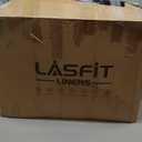 LASFIT Floor Mats & Backrest Mats & Cargo Mat for Kia Carnival Hybrid 8 Seats 2026 2025 (Only Fit Hybrid), All Weather TPE Custom Fit Floor Liners Full Set Car Mats Trunk Mat Accessoires, Black