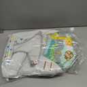 Bright Starts Baby Bouncer Soothing Vibrations Infant Seat - Removable -Toy Bar, Nonslip Feet, 0-6 Months Up to 20 lbs (Safari Fun)