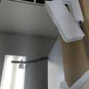 LOAAO 24X36 Inch Brushed Nickel Bathroom Mirror, Rounded Rectangle Silver Metal Frame Mirror, Brushed Nickel, Anti-Rust, Hangs Horizontally or Vertically