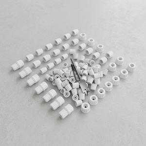 Starlink Cable Routing Kit, Starlink Cable Installation Kit, Starlink Mounting Accessories,2* Grommets, 1" Spade Drill Bit, 5/16" Drill Bit, 15 Wall Clamps (Cable Installation Kit (White)
