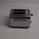 BUYDEEM DT620 2-Slice Toaster, Extra Wide Slots, Retro Stainless Steel with High Lift Lever, Bagel and Muffin Function, Removal Crumb Tray, 7-Shade Settings,Stainless Steel