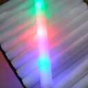 36 Pcs LED Foam Glow Sticks Bulk, Glow in The Dark Party Supplies, Foam Light Up Sticks 3 Modes of Color Flashing for Birthday, Wedding, Raves, Carnival, Halloween Christmas, New Year, Concert