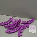 JKSHMYT Weighted Hula Circle Hoops for Adults Weight Loss, Infinity Fit Hoop Plus Size, 30 Detachable Links, Exercise Hoop for Women and Beginners (Purple)