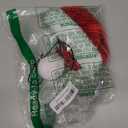 Queenmore Dog Santa Hat, Dog Christmas Hat, Soft Plush Christmas Headwear for Dogs, Funny Festive Red & White Santa Claus Costume for Small Medium Large Dogs with Adjustable Band, M